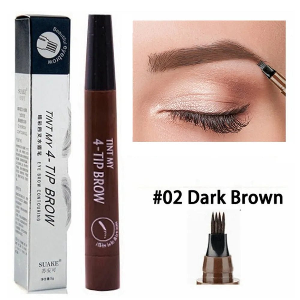 Dark Brown Eyebrow Pen | Eyebrow Tattoo Pen | ZLA