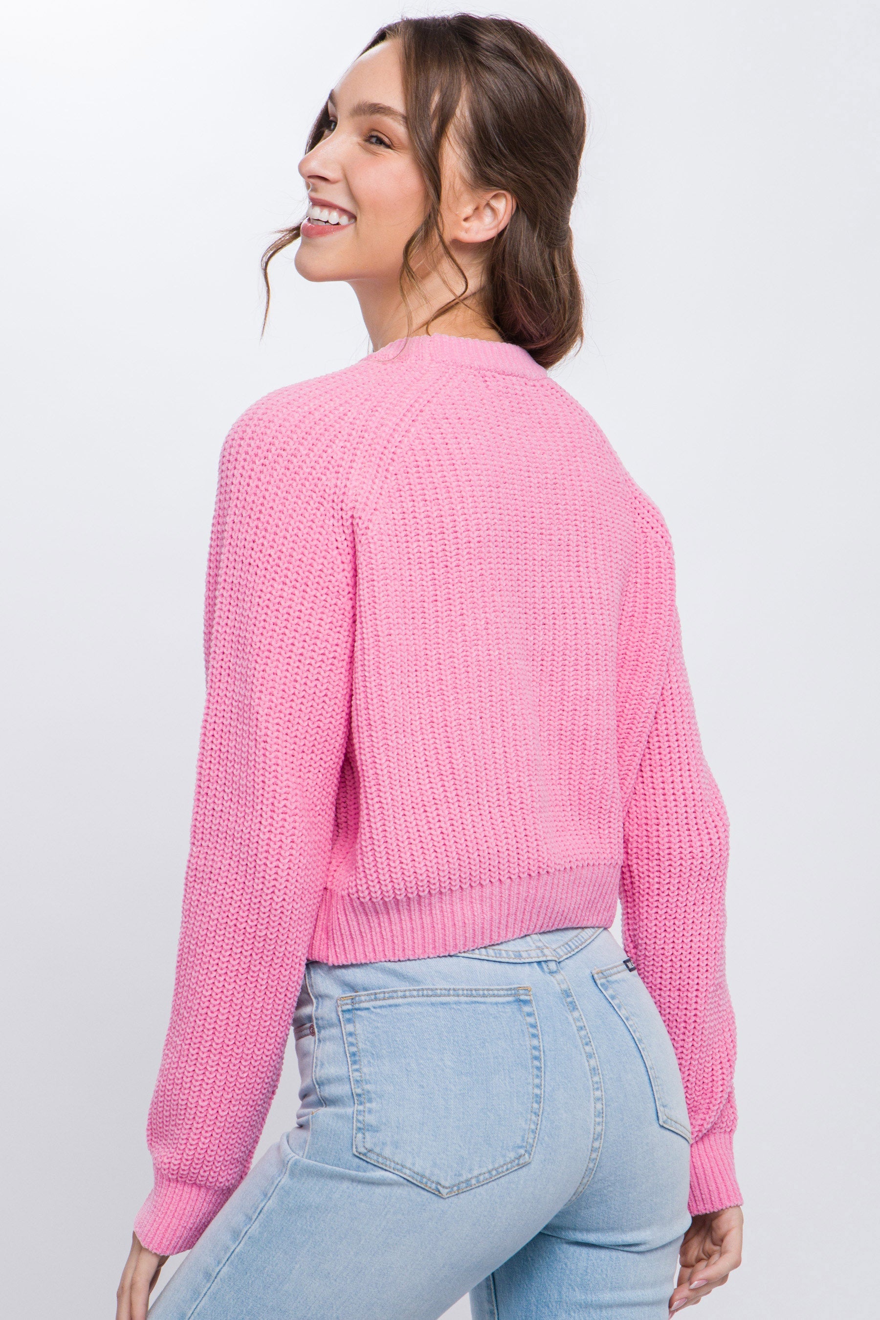 Knit Pullover Sweater With Cold Shoulder Detail - Premium  from ZLA - Just $21! Shop now at ZLA