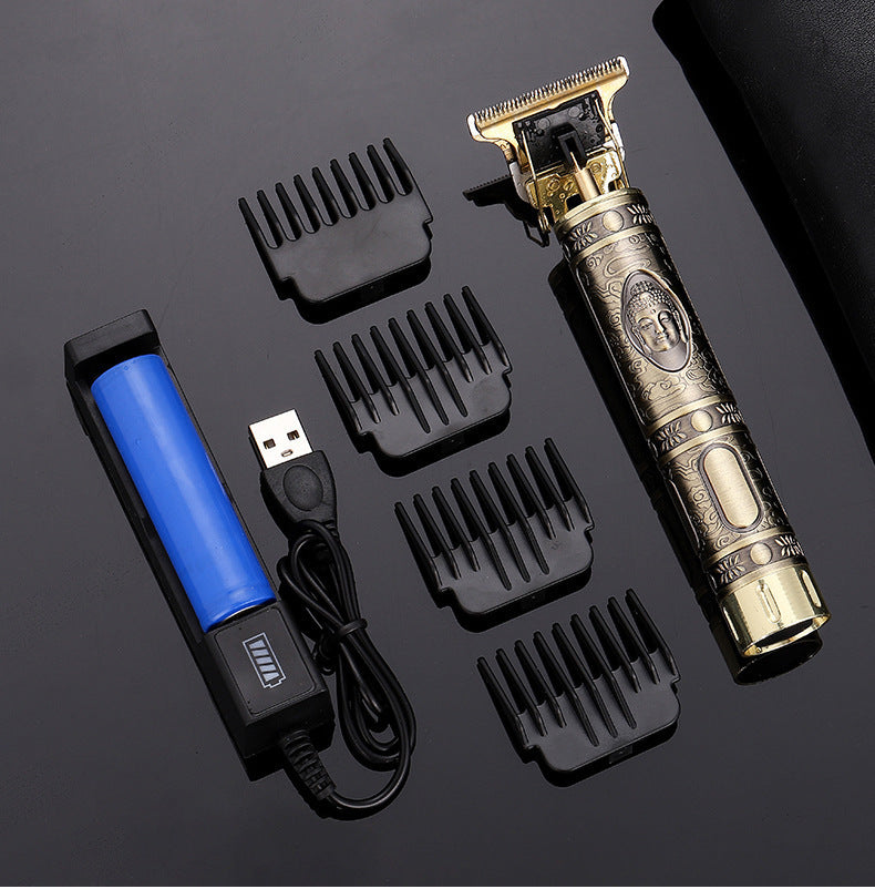Cross border T9 hairdresser, shaver, shaver, shaver, electric clipper, oil clipper, carving mark, shaver, rechargeable - Premium  from ZLA - Just $4.48! Shop now at ZLA