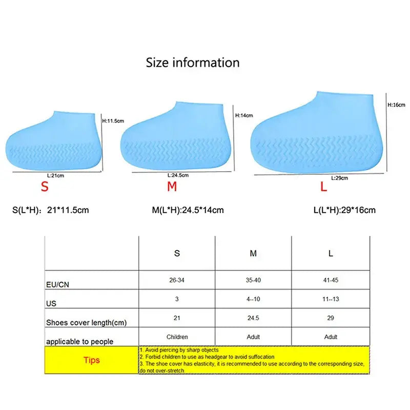 Reusable Waterproof Overshoes