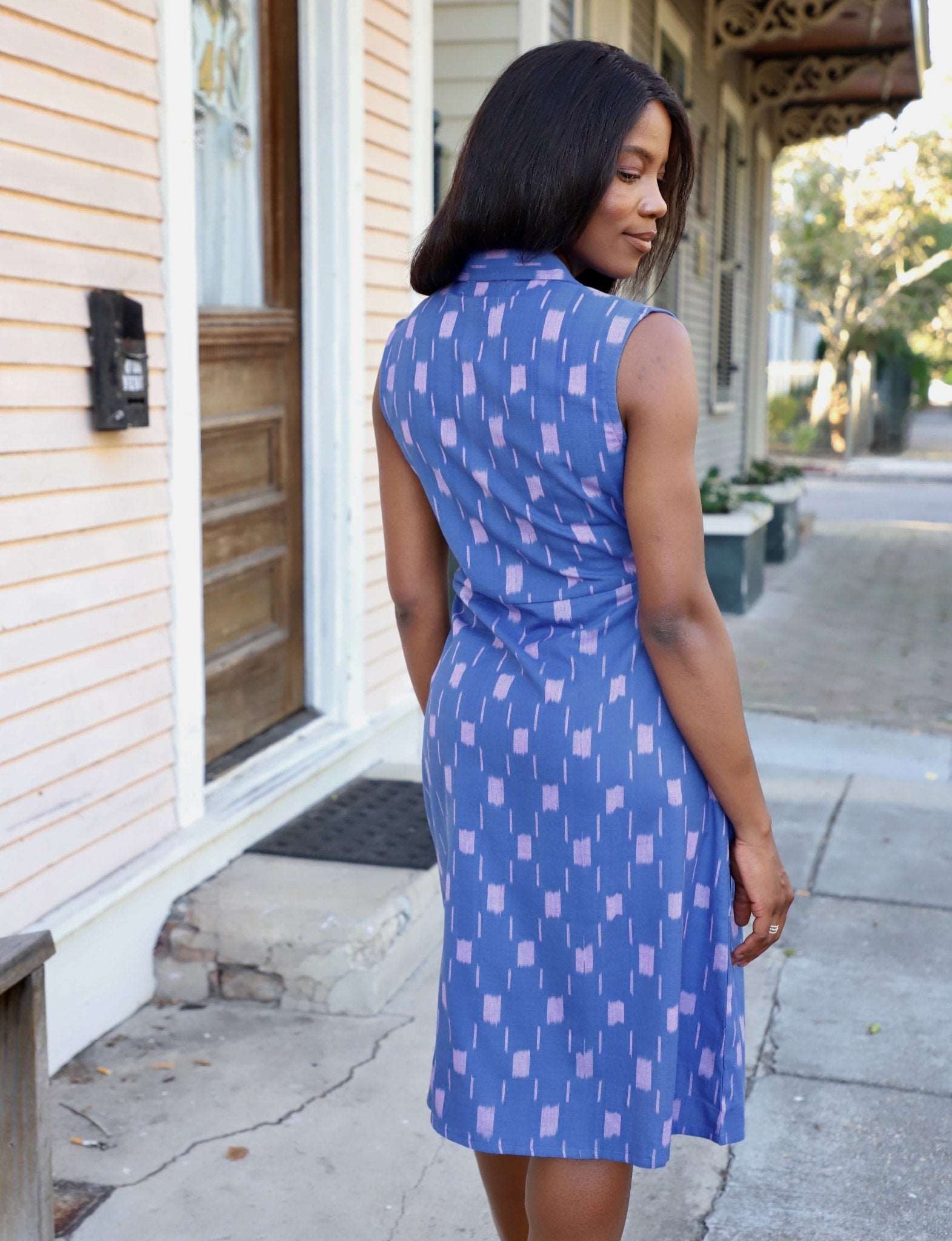 Anchor Away Wrap Dress - Premium  from Passion Lilie - Just $108! Shop now at ZLA