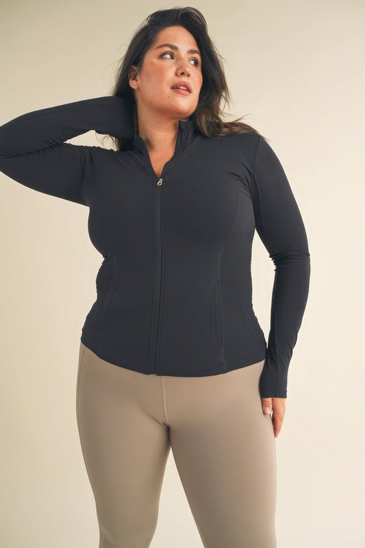 Butter Soft Fitted Jacket With Pockets - Premium  from ZLA - Just $52! Shop now at ZLA