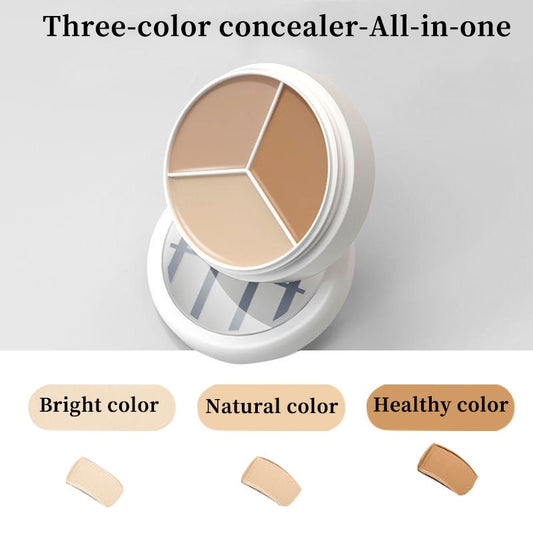 Buy 1 Get 1 FreeTri-Color Concealer-Moisturizing & Long-Lasting - Premium  from ZLA - Just $7.52! Shop now at ZLA