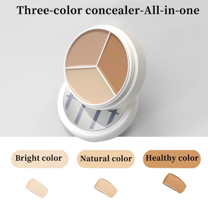 Buy 1 Get 1 FreeTri-Color Concealer-Moisturizing & Long-Lasting - Premium  from ZLA - Just $7.52! Shop now at ZLA