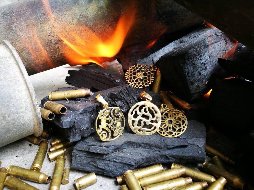 Carved Bombshell Bangle - Premium  from SLATE + SALT - Just $48! Shop now at ZLA