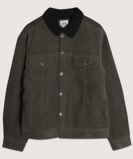 Casual Corduroy Lined Trucker Jacket - Premium  from ZLA - Just $75.50! Shop now at ZLA