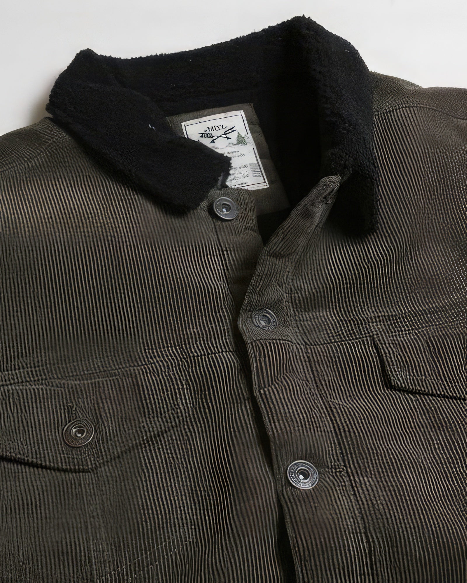 Casual Corduroy Lined Trucker Jacket - Premium  from ZLA - Just $75.50! Shop now at ZLA