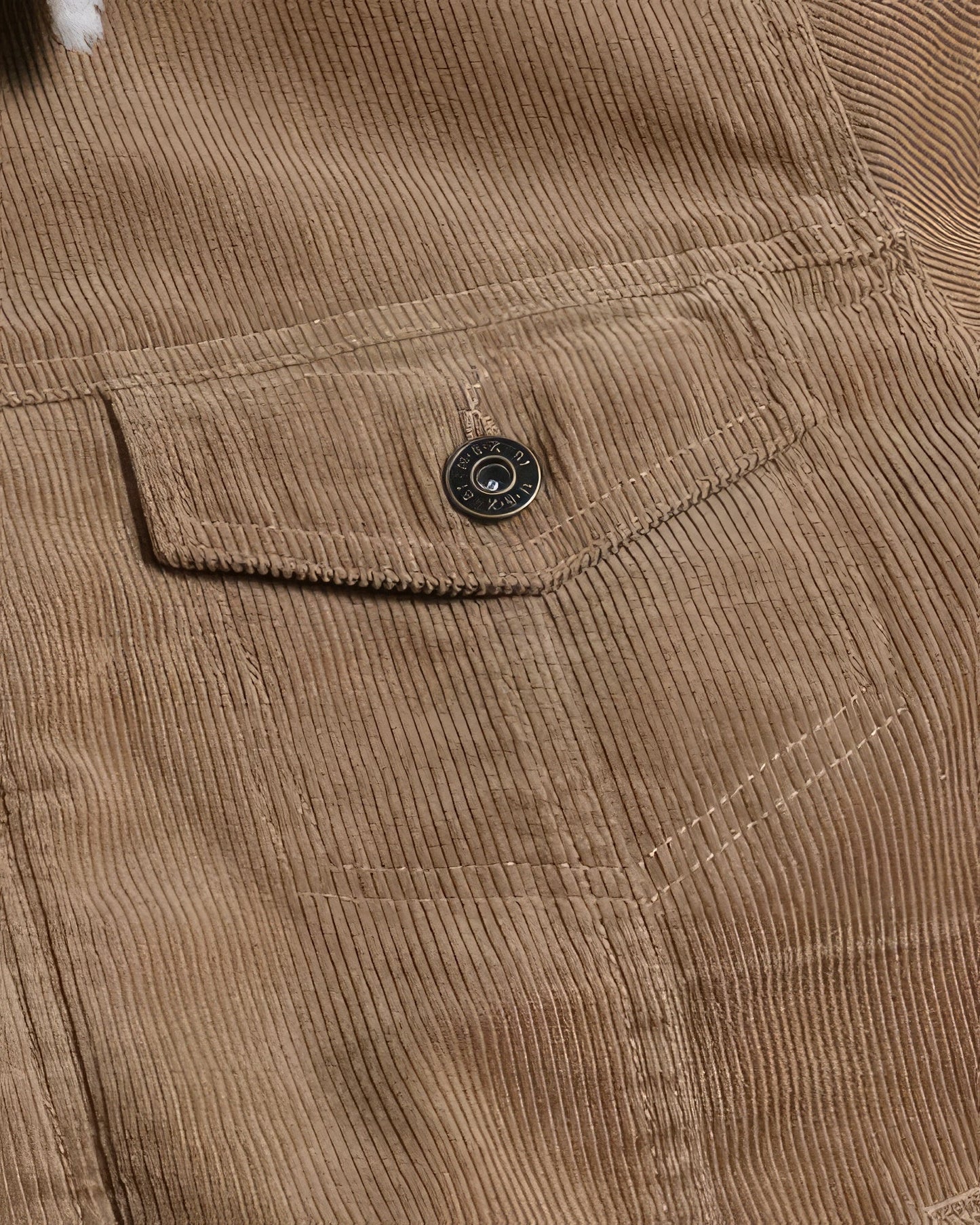 Casual Corduroy Lined Trucker Jacket - Premium  from ZLA - Just $75.50! Shop now at ZLA