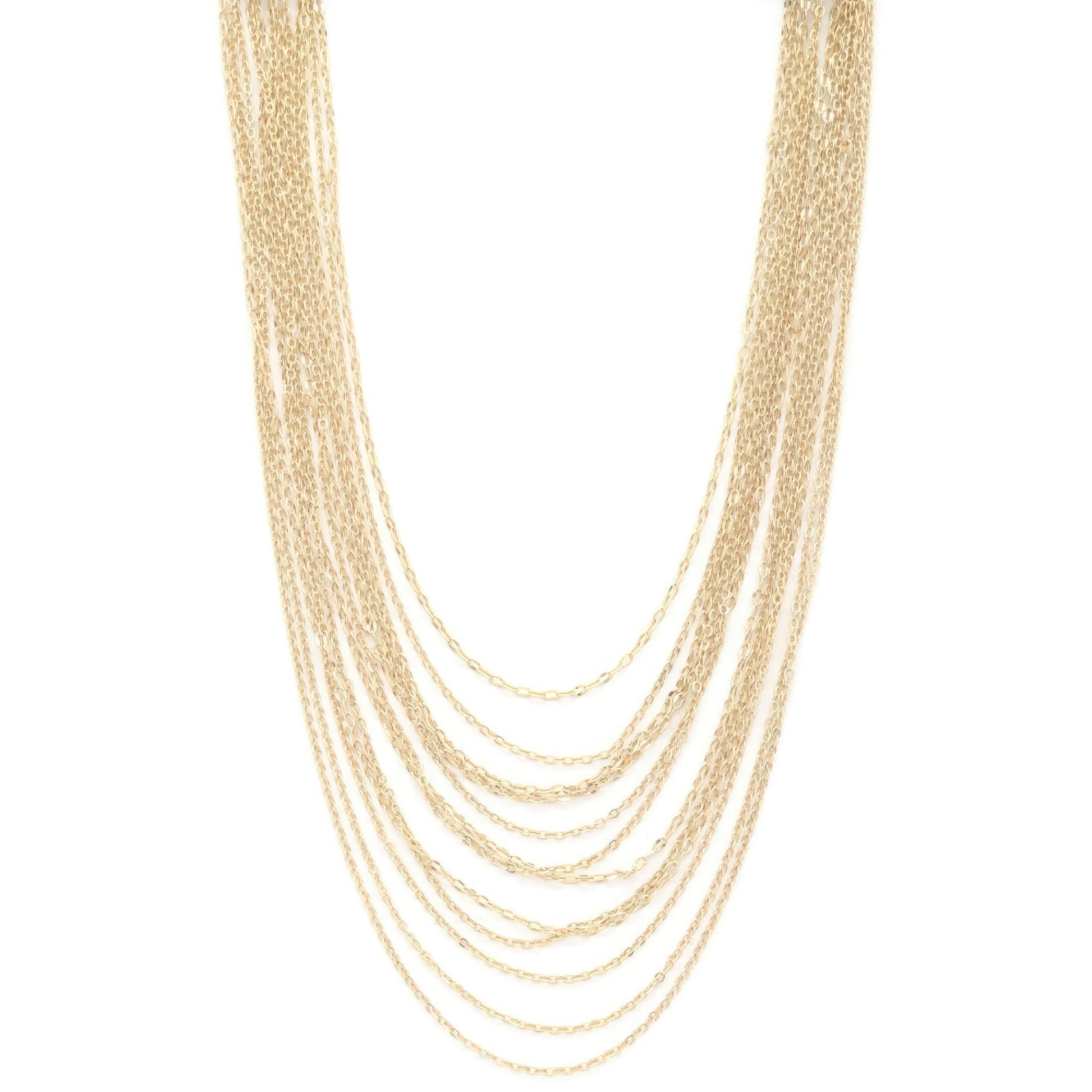 Chain Layered Necklace - ZLA