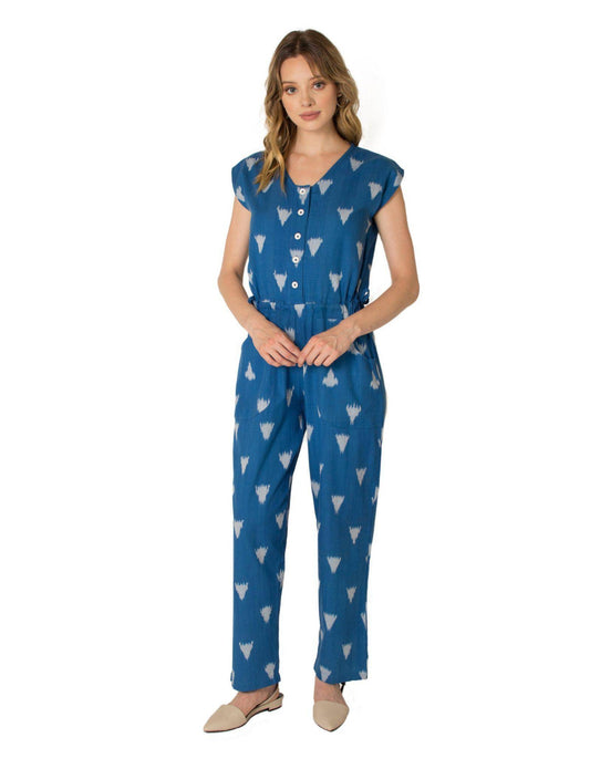 Cobalt Jumpsuit - Premium  from Passion Lilie - Just $68! Shop now at ZLA
