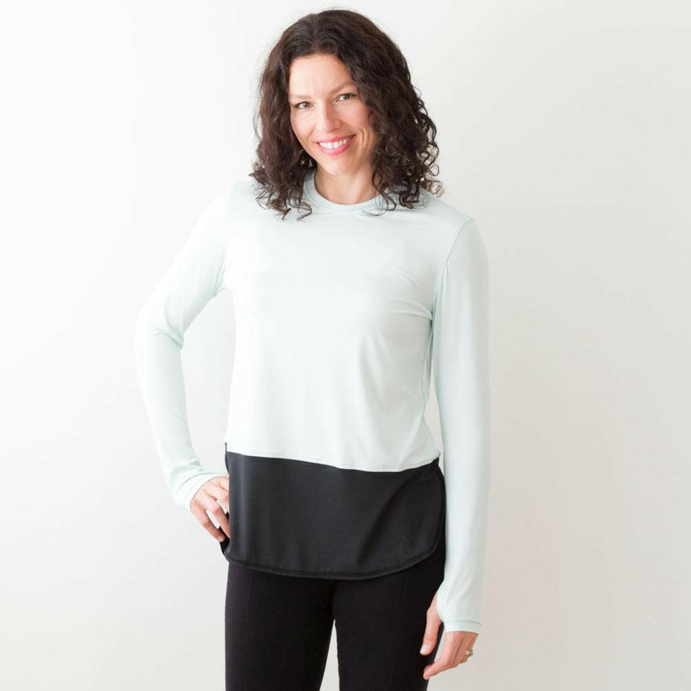 Color Block Tunic - Premium  from éclipse Apparel - Just $65! Shop now at ZLA