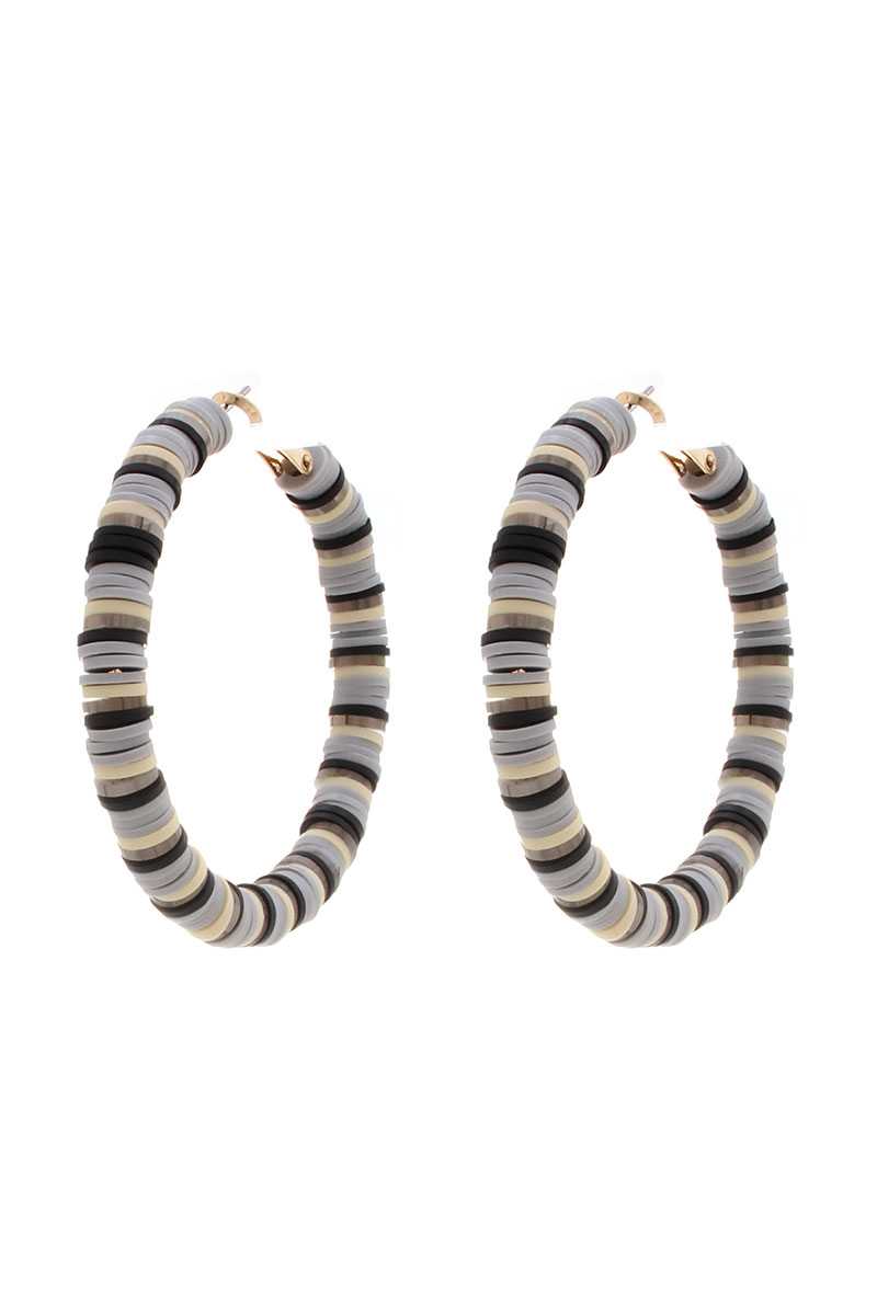 Colorful Bangle Hoop Earring - ZLA