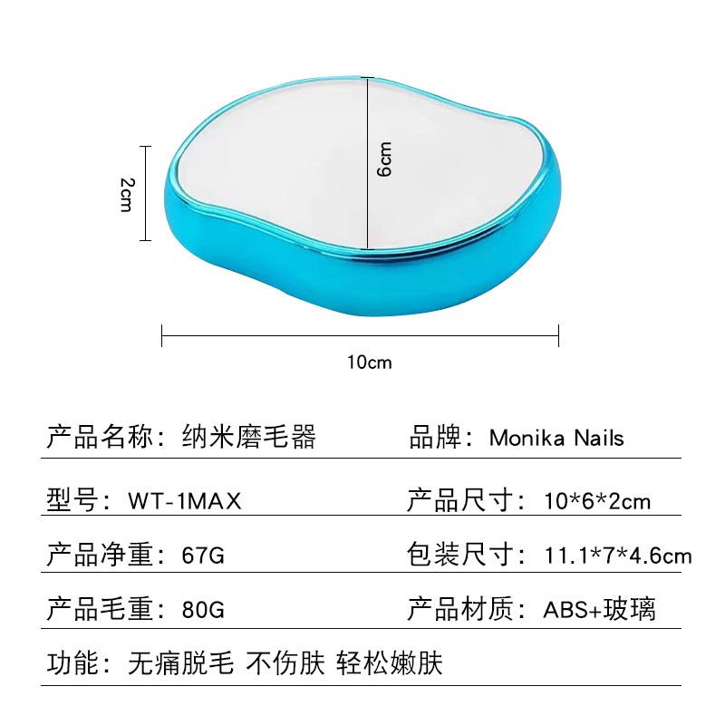 Cross border New Nano Glass Hair Remover Male and Female Hair Remover Shaving Tool Exfoliation Physical Hair Remover - Premium  from ZLA - Just $4.02! Shop now at ZLA