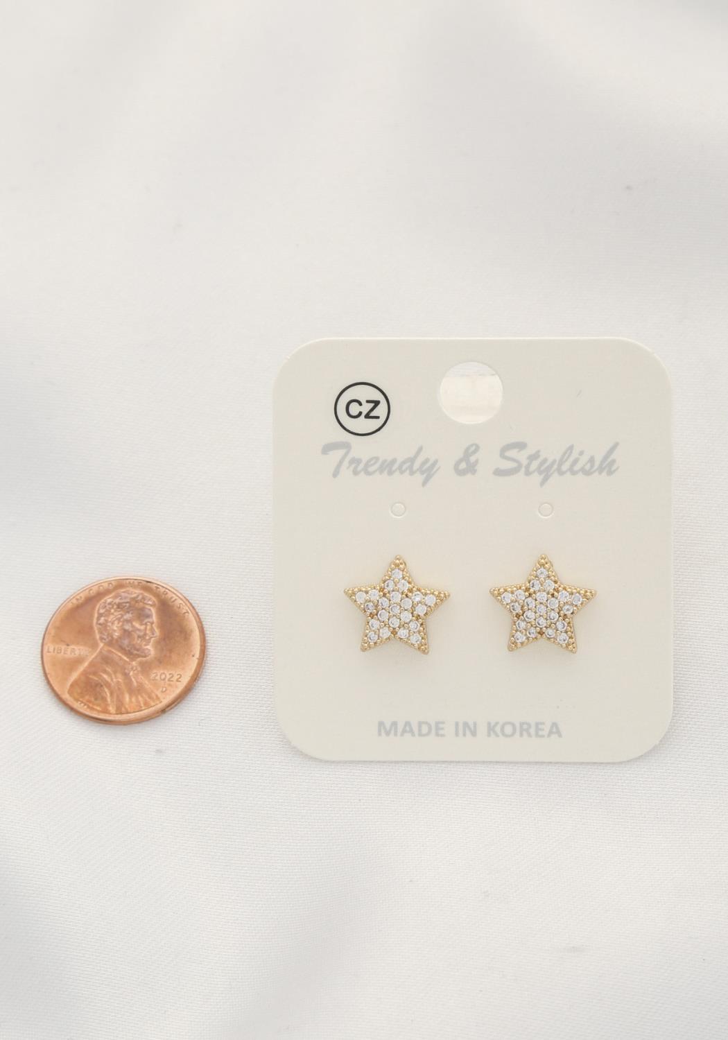 Crystal Star Post Earring - ZLA