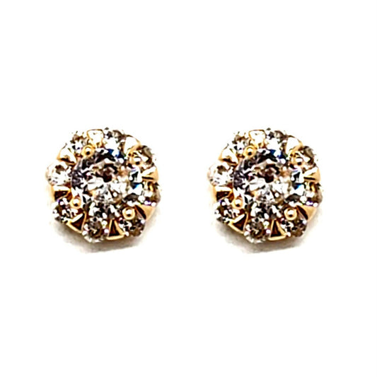 Crystal Stud Earring - ZLA
