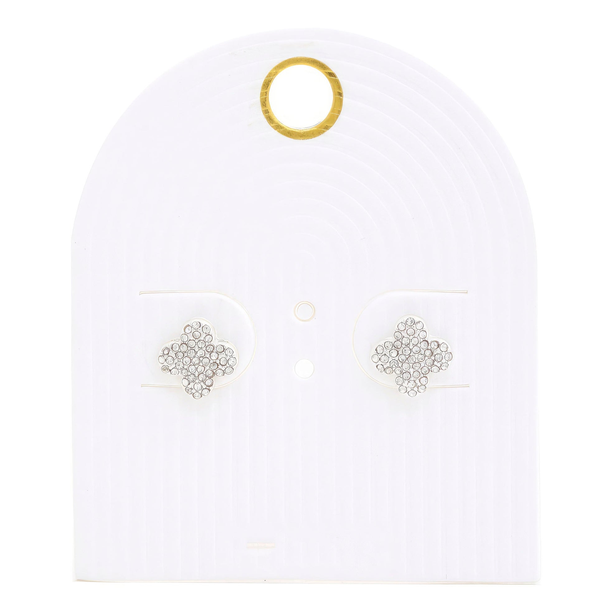 Dainty Moroccan Shape Post Earring - Premium  from ZLA - Just $9.50! Shop now at ZLA