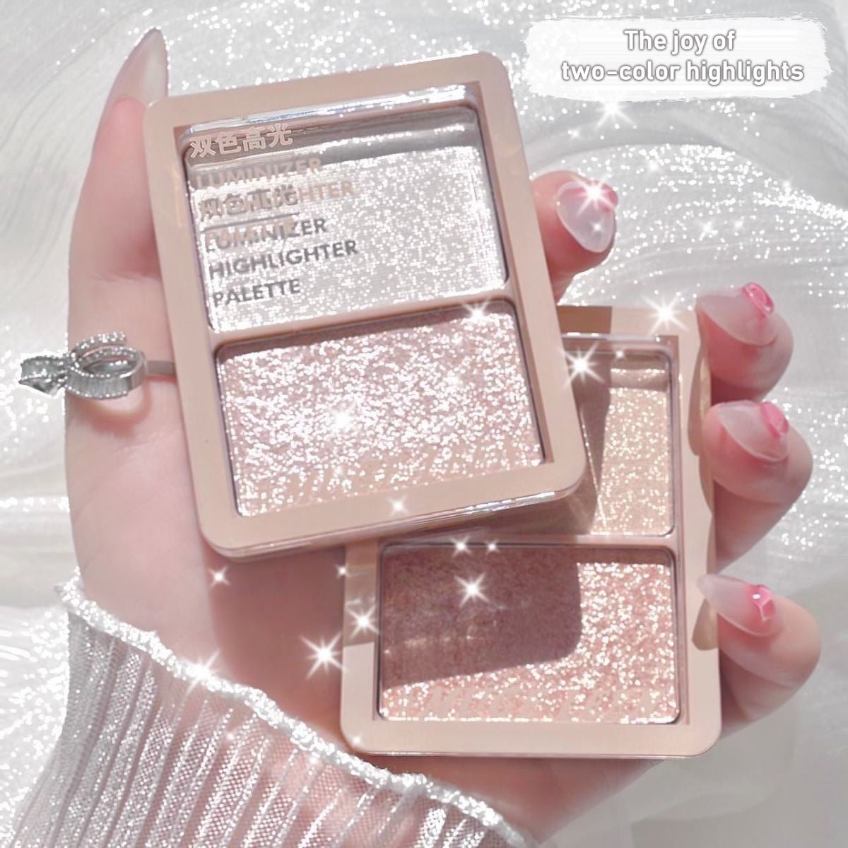Double Palette Highlighter - Premium  from ZLA - Just $3.64! Shop now at ZLA