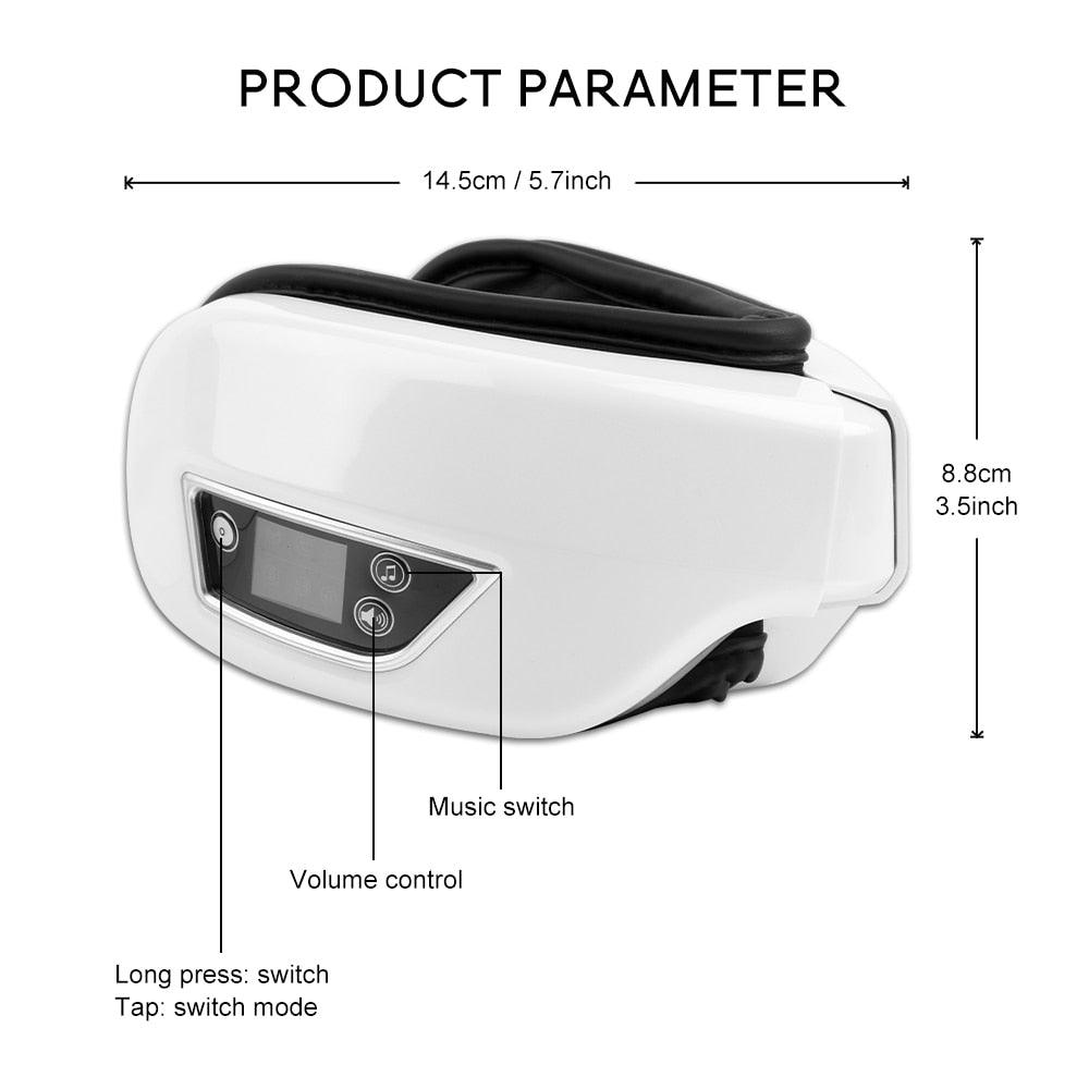Electric Vibration Bluetooth Eye Massager - ZLA
