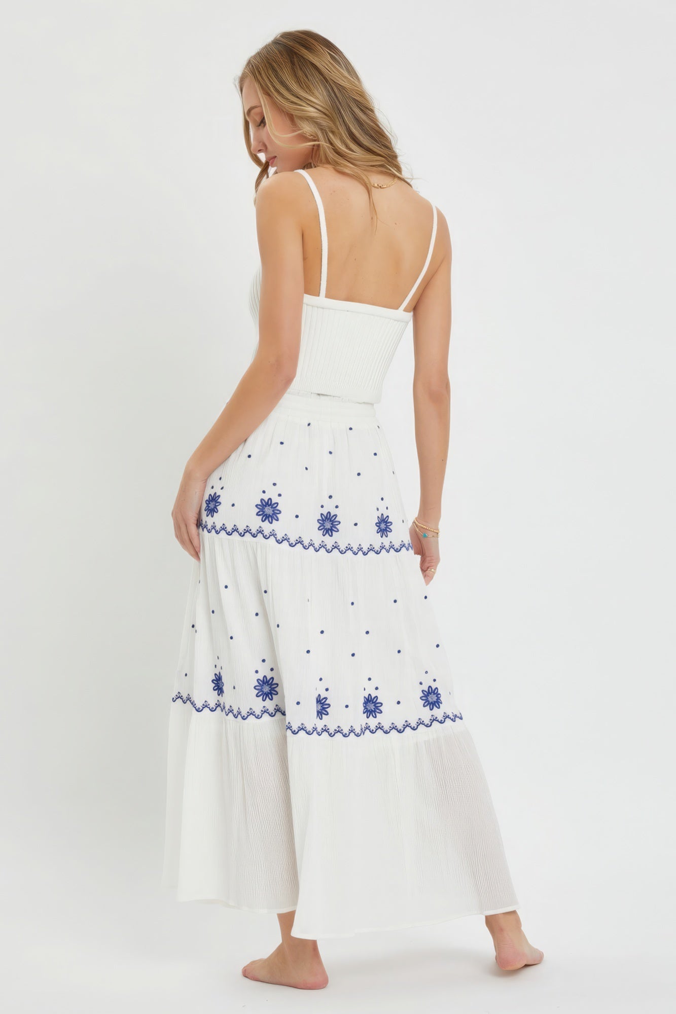 Embroidery Maxi Skirts - Premium  from ZLA - Just $75.50! Shop now at ZLA