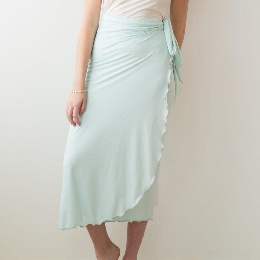 EveryWear Long Wrap Skirt - Premium  from éclipse Apparel - Just $70! Shop now at ZLA