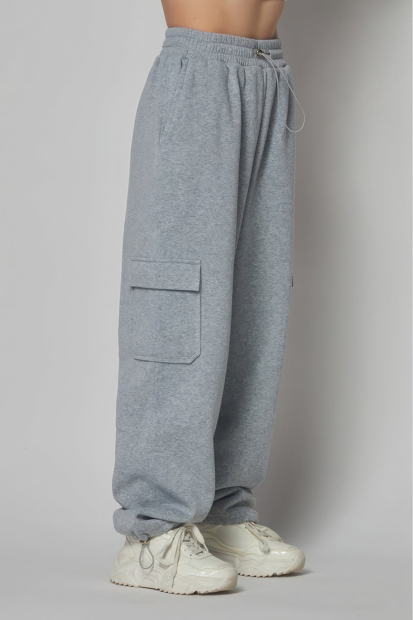 Fleece Lined Cargo Sweat Jogger Pants - Premium  from ZLA - Just $25! Shop now at ZLA