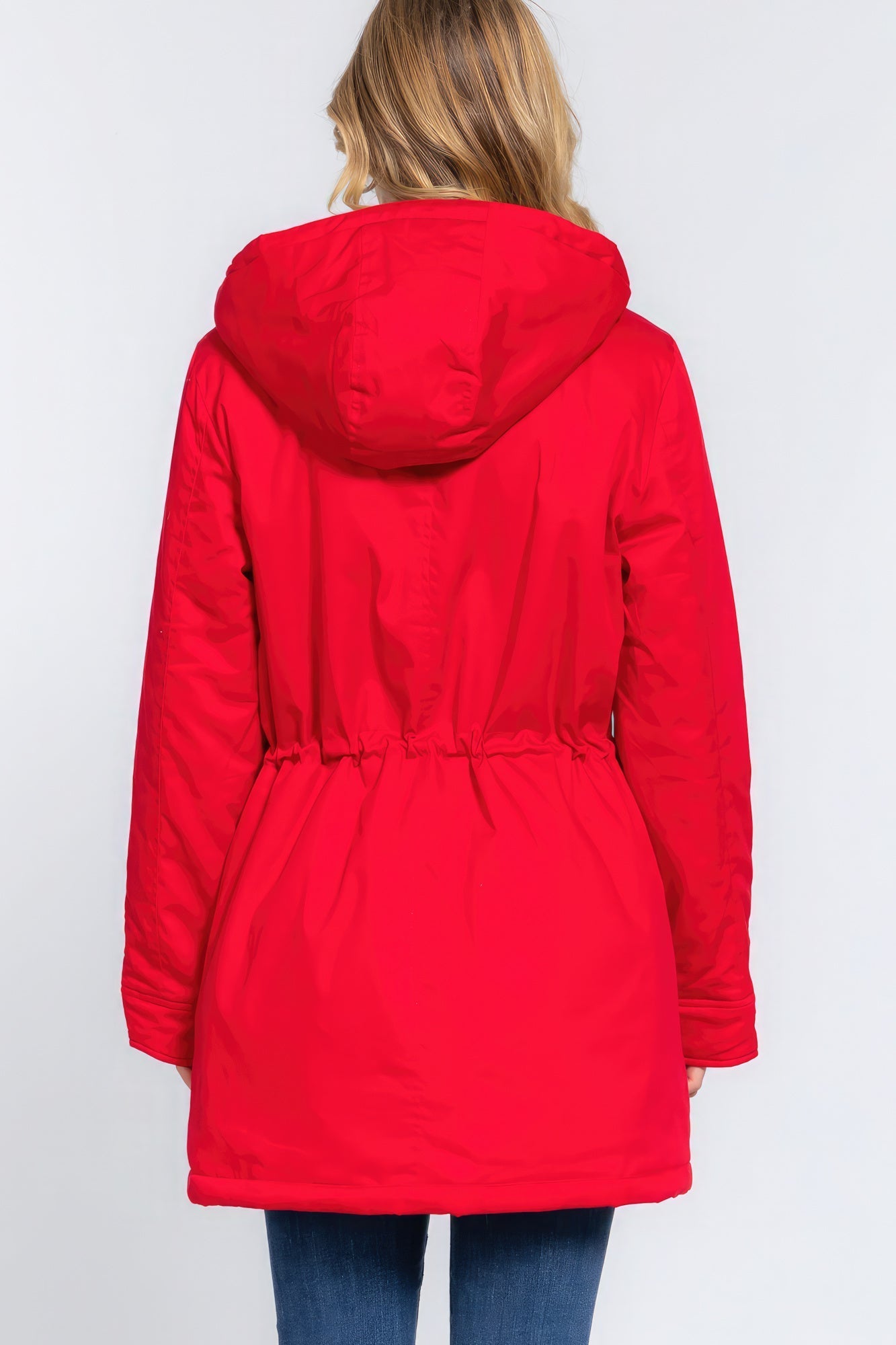 Fleece Lined Fur Hoodie Utility Jacket - Premium  from ZLA - Just $46! Shop now at ZLA