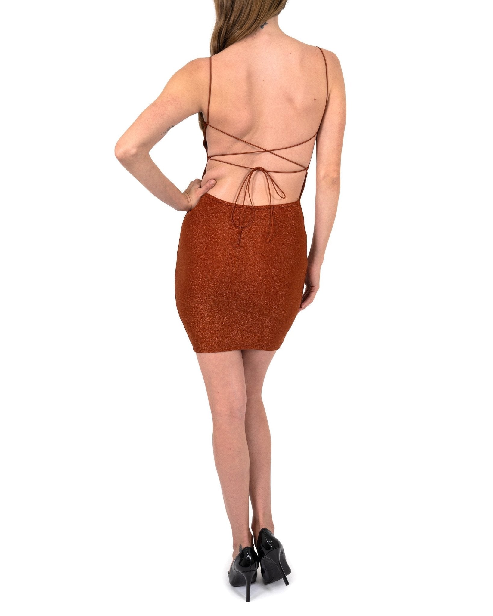 Janice Sparkle Sleeveless Mini Dress - Premium  from Savoy Active - Just $19.60! Shop now at ZLA