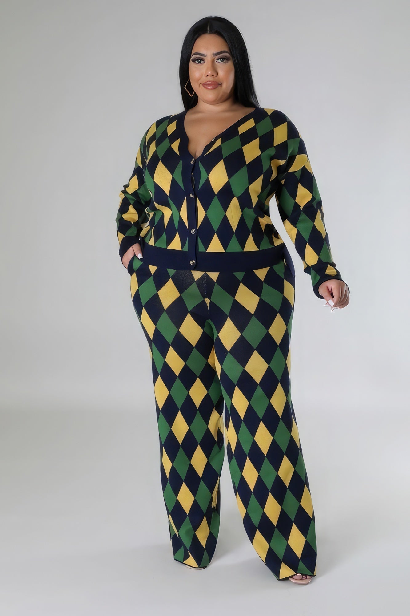 Long Sleeves Stretch Pant Set - Premium  from ZLA - Just $94! Shop now at ZLA