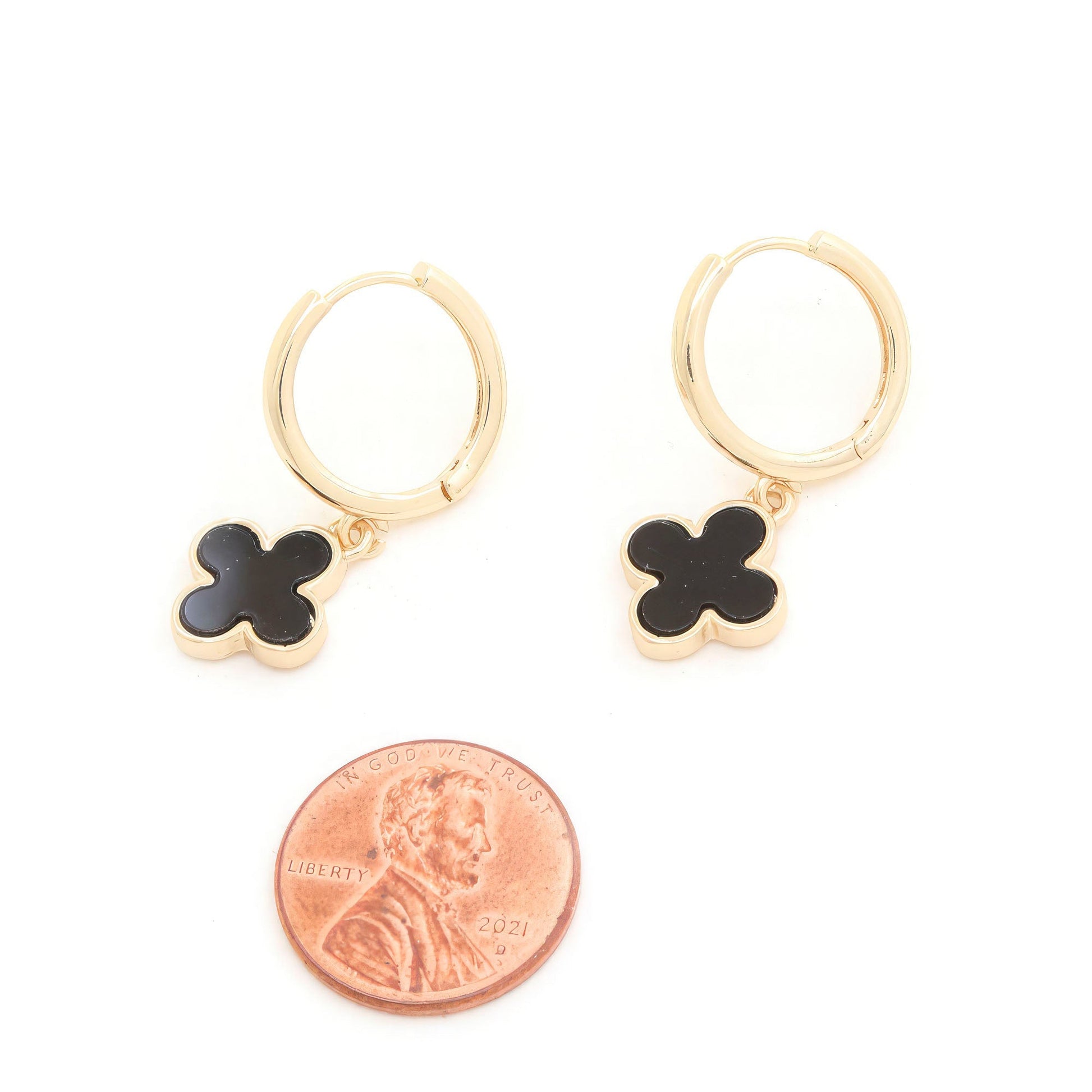 Moroccan Shape Hoop Earring - Premium  from ZLA - Just $10! Shop now at ZLA