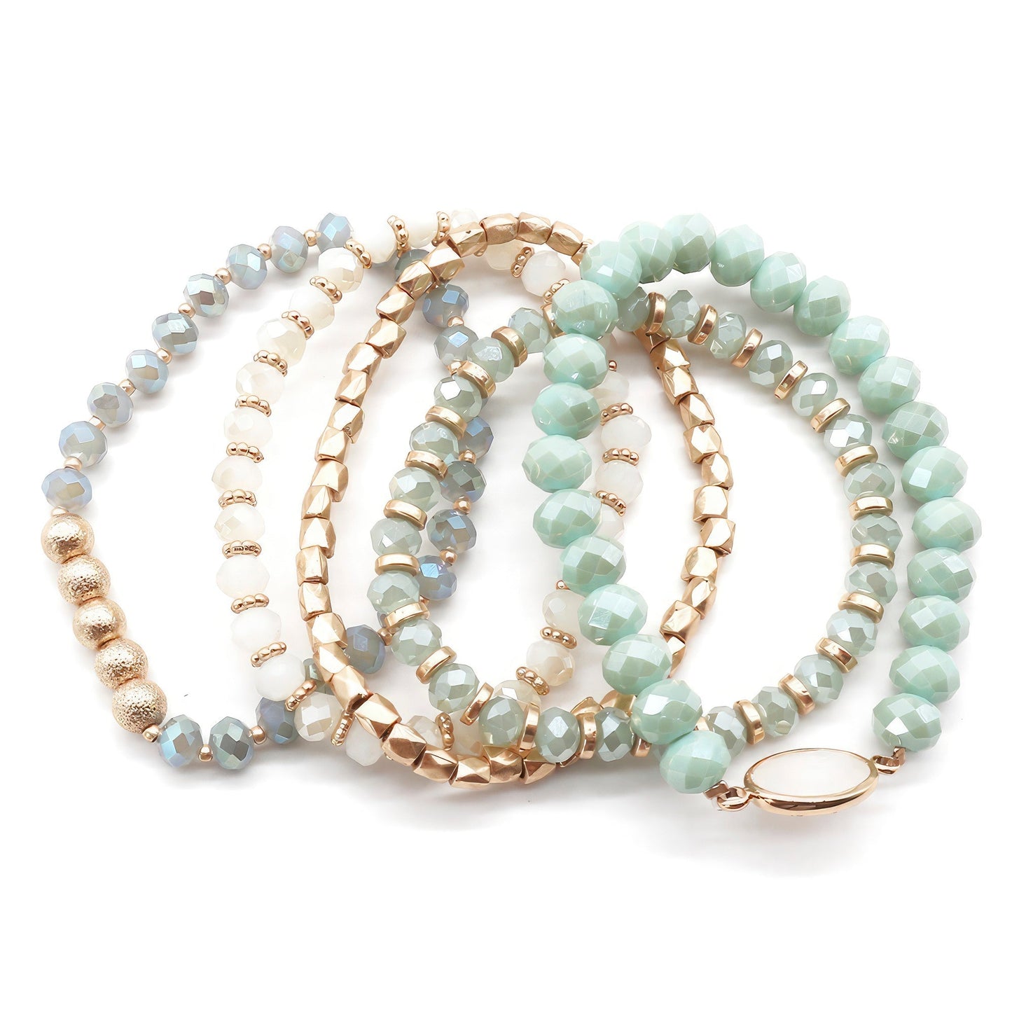 Multi Bead Stretch Bracelet Set - Premium  from ZLA - Just $14! Shop now at ZLA
