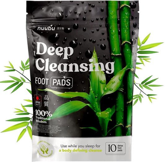 Nuubu Original Detox Fußpflaster | Vitalpflaster für die Füße – Fördert Wohlbefinden & verbessert Körpergefühl – Mit natürlichen Inhaltsstoffen - Premium  from ZLA - Just $6.38! Shop now at ZLA
