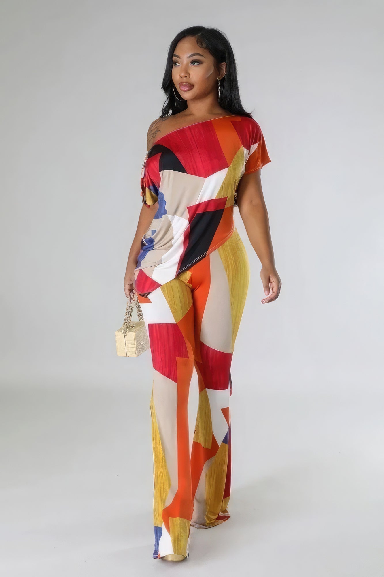 Off Shoulder Two-piece Set - Premium  from ZLA - Just $59! Shop now at ZLA