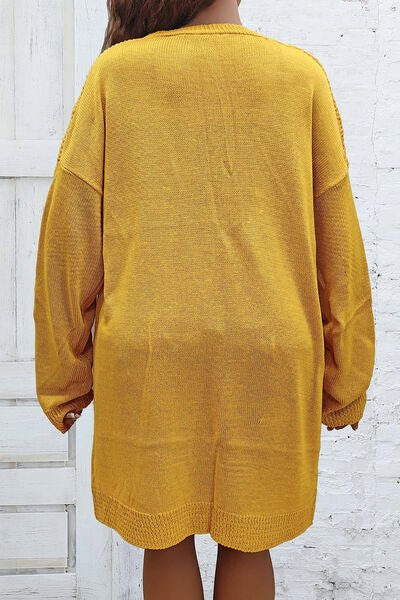 Plus Size Openwork Long Sleeve Open Front Cardigan - Premium  from Trendsi - Just $35! Shop now at ZLA