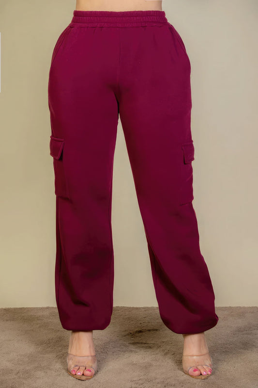 Plus Size Side Pocket Drawstring Waist Sweatpants - Premium  from ZLA - Just $19.50! Shop now at ZLA