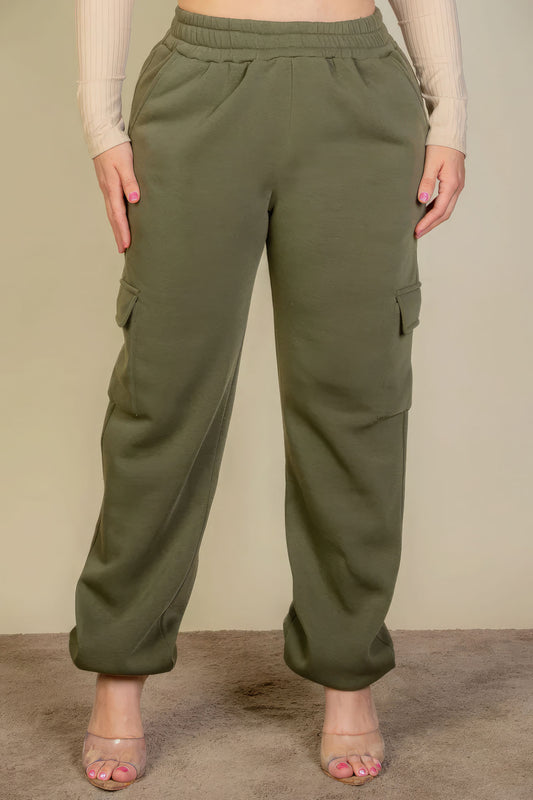 Plus Size Side Pocket Drawstring Waist Sweatpants - Premium  from ZLA - Just $19.50! Shop now at ZLA