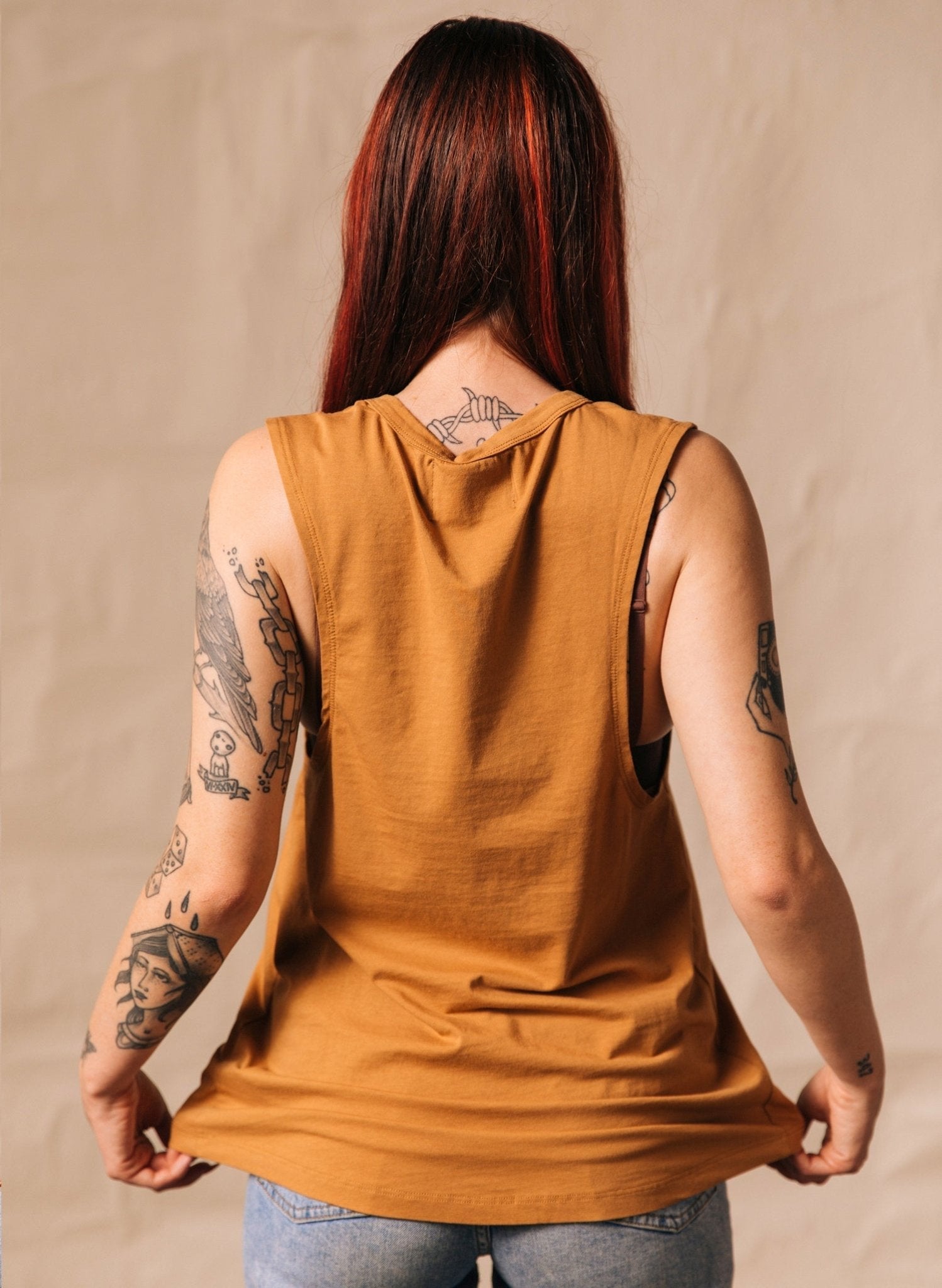 Raise Hell Eat Tacos Muscle Tee - Premium  from Pyknic - Just $32! Shop now at ZLA