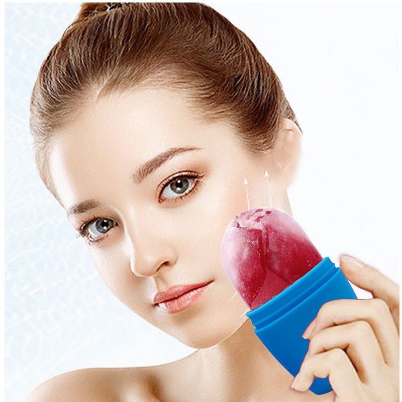 silicone ice compress ice roller model beauty device portable ice tray cooling facial massage - Premium  from ZLA - Just $3.58! Shop now at ZLA
