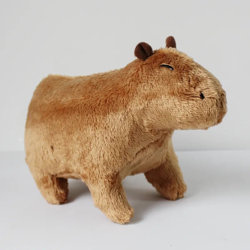 Simulation Capybara Stuffed Animals Plush Toy Soft Dolls Real Life Capybara Dolls Kids Toys Peluche Juguetes Christmas Gift 18cm - Premium  from ZLA - Just $7.38! Shop now at ZLA