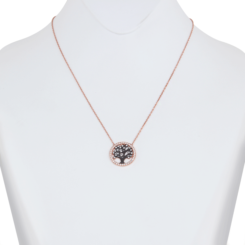 Small Tree of Life Necklace in Silver - Premium Jewelry & Watches from Mauve Baobab - Just $48.95! Shop now at ZLA
