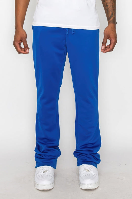 Solid Flare Stacked Track Pants - Premium  from ZLA - Just $26! Shop now at ZLA