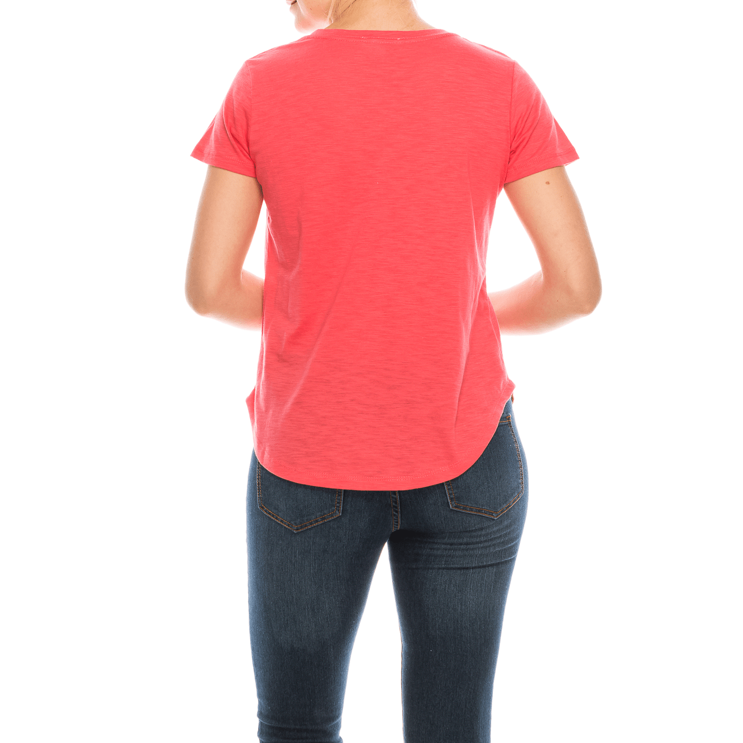 Urban Diction 4 Pack Women's Comfort Solid V Neck Short Sleeve T Shirts - Premium  from Wonderful And Young - Just $30.99! Shop now at ZLA