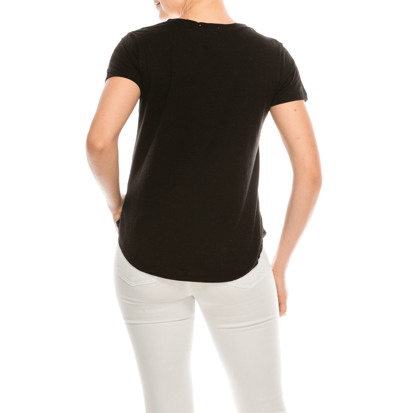 Urban Diction 4 Pack Women's Comfort Solid V Neck Short Sleeve T Shirts - Premium  from Wonderful And Young - Just $30.99! Shop now at ZLA