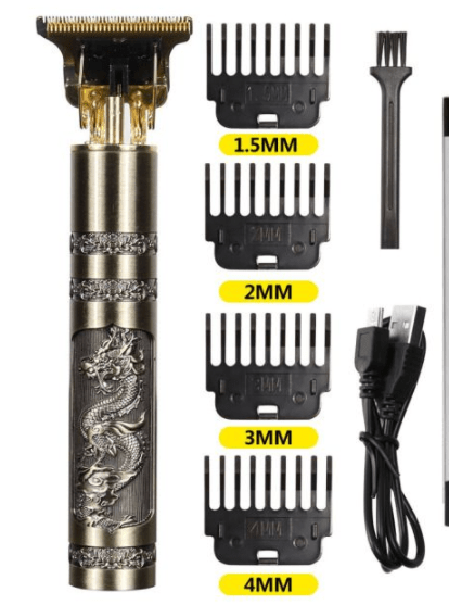 USB Vintage Electric Hair Trimmer - Premium  from ZLA - Just $33.22! Shop now at ZLA