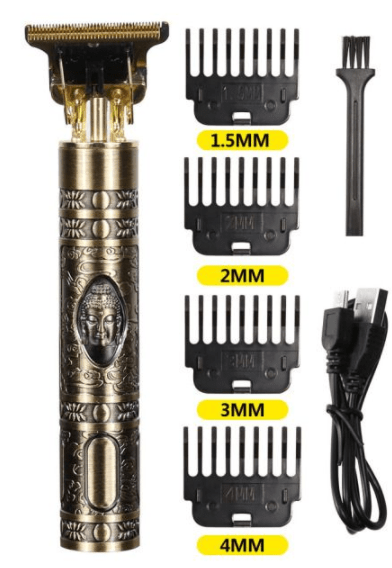 USB Vintage Electric Hair Trimmer - Premium  from ZLA - Just $33.22! Shop now at ZLA