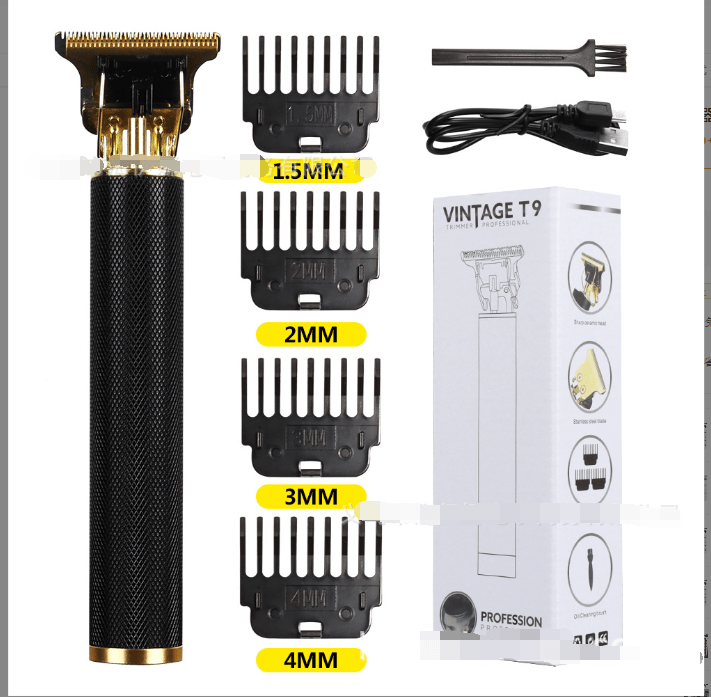 USB Vintage Electric Hair Trimmer - Premium  from ZLA - Just $33.22! Shop now at ZLA