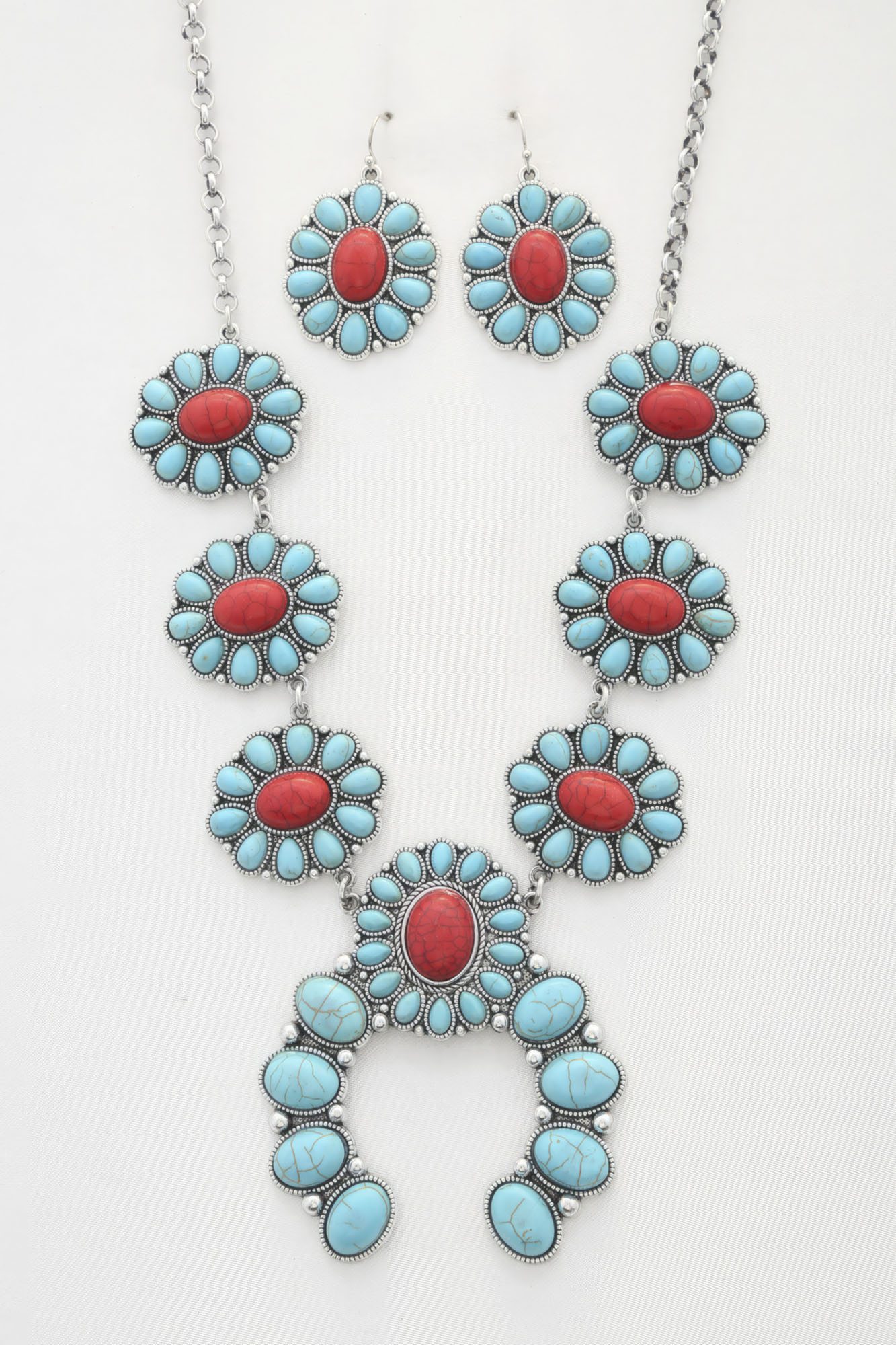 Western Rodeo Horse Concho Necklace - Premium  from ZLA - Just $31.50! Shop now at ZLA